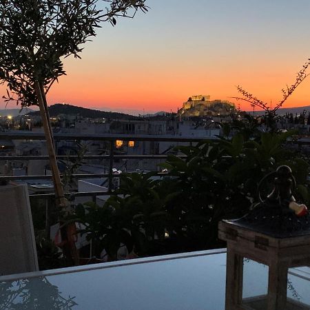 Ferienwohnung Parthenon Sunset Athen Exterior foto