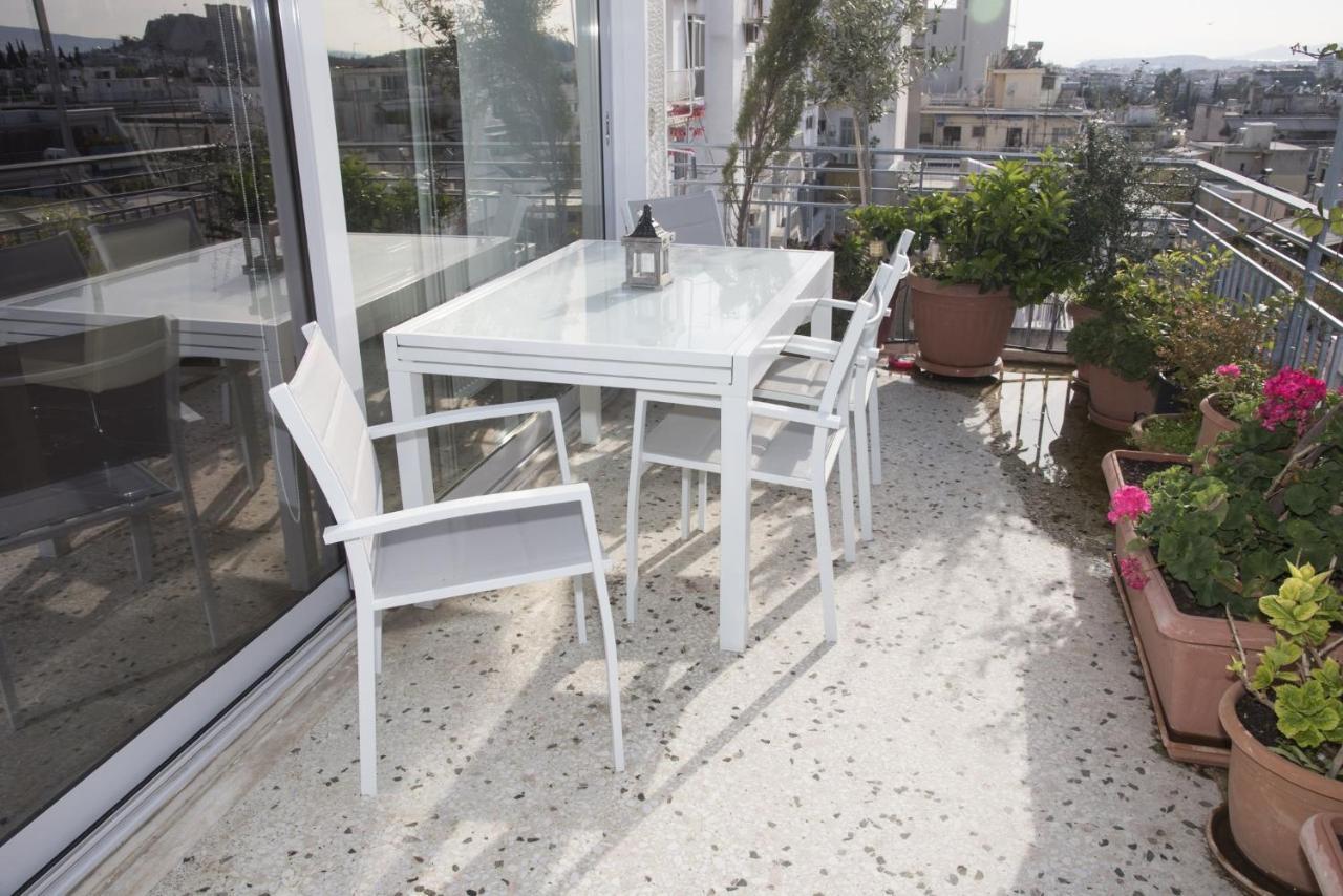 Ferienwohnung Parthenon Sunset Athen Exterior foto